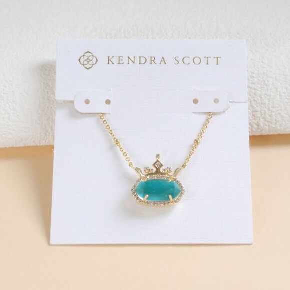 Kendra Scott Jewelry - Kendra Scott Disney Elisa Collection. Gold London Blue Necklace